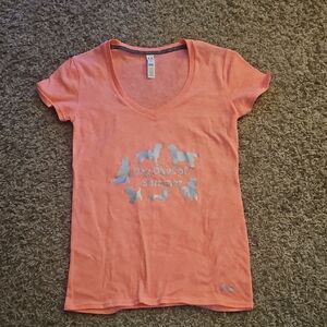 Hand Crafted Pink Short Sleeve Tee